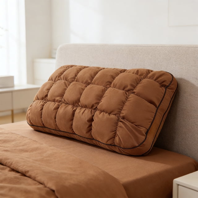 Insert d'Oreiller Pain en Forme d'Ananas, Haute Résilience, Fibre Semblable au Duvet pour Dormir, Chambre en Résidence