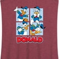 thumbnail image 3 of Mickey & Friends - Donald Duck Grid - Women's Racerback Tank Top, 3 of 5