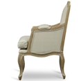 thumbnail image 4 of Baxton Studio Nivernais Chaise d'Appoint Beige et Naturel, 4 of 5