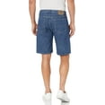 thumbnail image 2 of Wrangler Authentics Men's Classic Relaxed Fit Five Pocket Jean Short, Stonewash Dark, Size: (30-54), 2 of 3