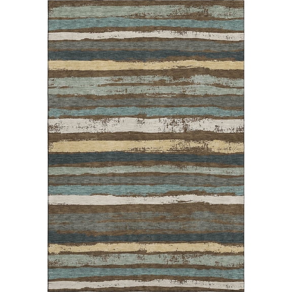 Dalyn Rugs Premium Machine Washable Mayfield AMF1019 Fudge 9' x 12' Rug