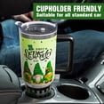 thumbnail image 7 of 40 oz St Patricks Day Tumblers with Handle and Straw, Irish Gnome Shamrock 40oz Stainless Steel Vacuum Insulated Travel Coffee Mug Cup Water Bottle, St Patricks Day Stuff Accessories Gifts f, 7 of 7