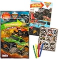 thumbnail image 2 of Set de libro para colorear Monster Jam para niños con stickers, 2 of 6