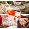 thumbnail image 3 of 3 In 1 Dumpling Maker, Household Automatic Dumpling Maker, Pierogi Maker Empanada Mold with Dough Pressing Making Tools for Empanada, Dumpling, Pierogi & Hand Pie (3 In 1-Orange), 3 of 5