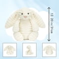 thumbnail image 2 of Jellycat Bunny Stuffed Animals Toy, Bunny Jellycats Keychain, 12.2 Inch Jellycats Cute Plushies, Jelly Cats Stuffed Toys Bedtime Friend Christmas Gifts for Girls Boys Kids Children, 2 of 8