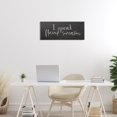 thumbnail image 3 of Stupell Industries Eclectic Fluent Sarcasm Sassy Quote Canvas Art, 24 x 10, by Lux + Me Designs, 3 of 8