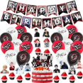 thumbnail image 1 of Stray Kids Birthday Party Decorations, Birthday Decorations Set Include Banner, Cupcake Picks, Unique Party Decoration for Fans, 1 of 5