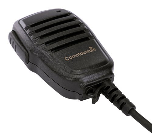 Compact Speaker Mic with Reinforced Cable for Kenwood Radios NX 