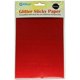 thumbnail image 1 of Allton GT69-161 Papel adhesivo ultrafino con purpurina 6 "X9" 5 / Pkg-Red Allton GT69-161, 1 of 2