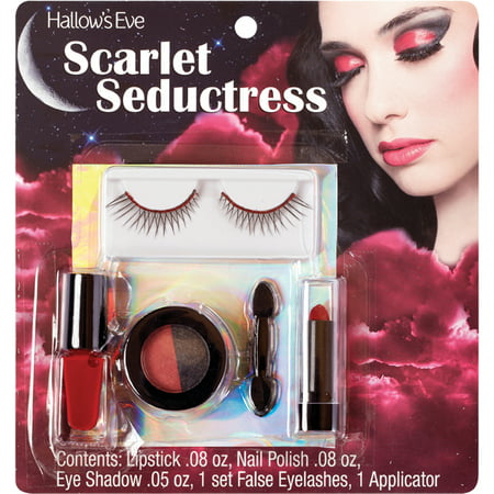 Morris Costumes Makeup Kit Scarlet Seductress, Style, PM410075