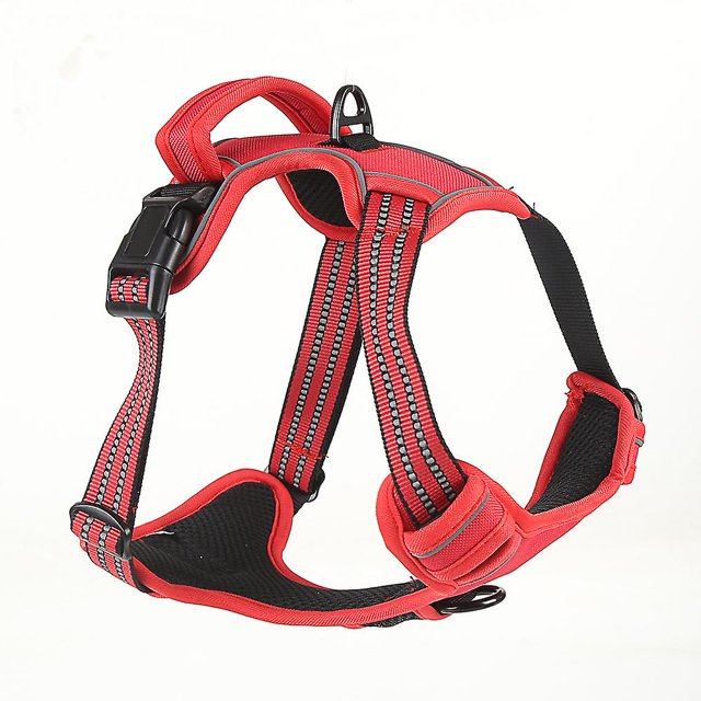 XL Arnés para mascotas que camina para perros, chaleco reflectante Universal, correa para perros, pecho y espalda