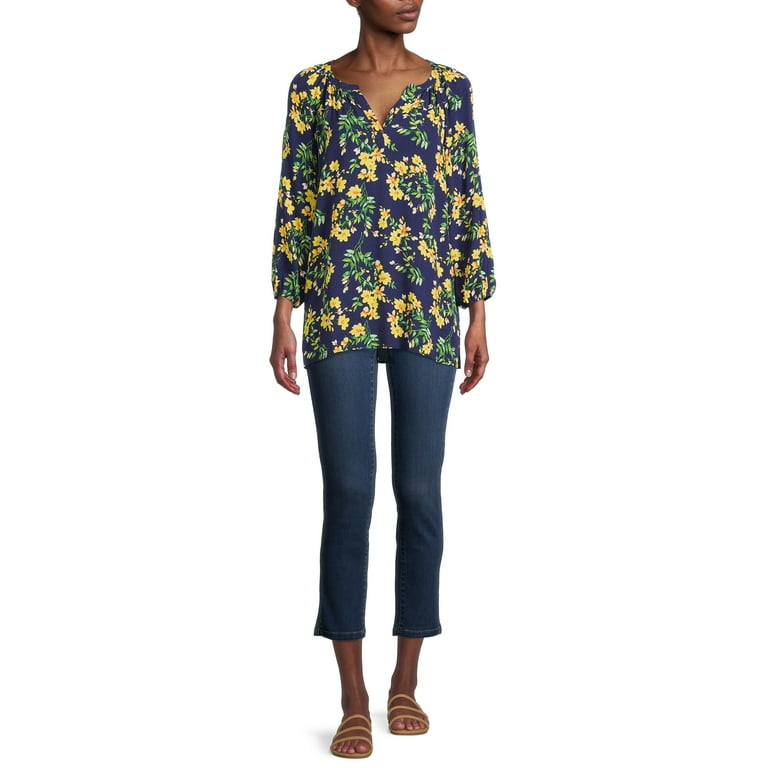 The Pioneer Woman Floral Peasant Blouse