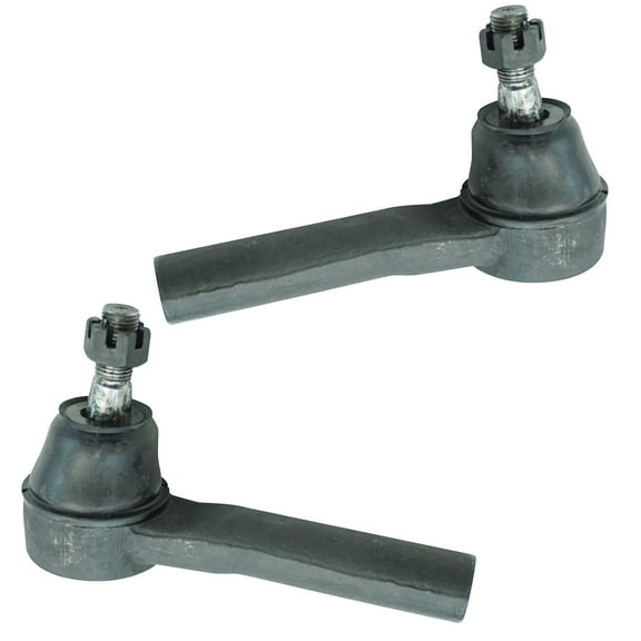 TRQ Front Outer Tie Rod Set Fits Select 2004-2008 Chrysler Pacifica 2005-2007 Town & Country Dodge Caravan Grand Caravan