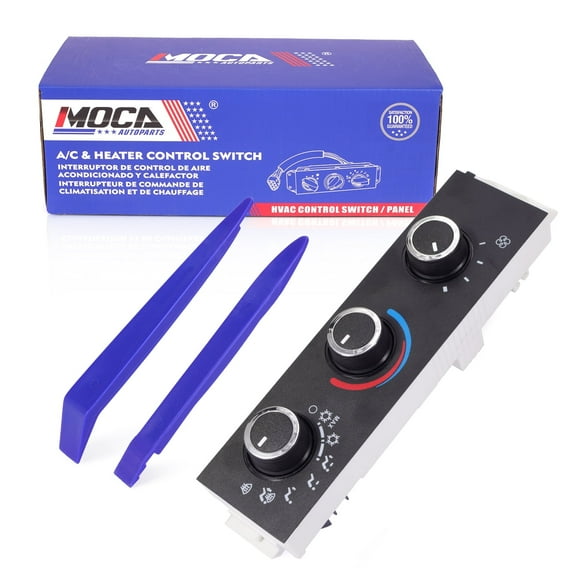 MOCA AUTOPARTS 599-217 Front A/C Climate Control Module Fit for 1996-2024 Chevrolet Express 2500 3500 & 2009-2013 & 2017-2024 Chevrolet Express 4500