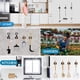 thumbnail image 3 of 5 PCS Broom Hanger Wall Mount - Heavy Duty Broom Holder Wall Mount Bulk, Space-Saving Broom Hook for Garage, 3 of 5