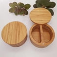 thumbnail image 3 of Advancent Caja redonda de condimentos de con tapa giratoria compartimentos Almacenamiento de condimentos de cocina para el hogar Organizadores de utensilios de cocina Advancent HA021315-00, 3 of 6