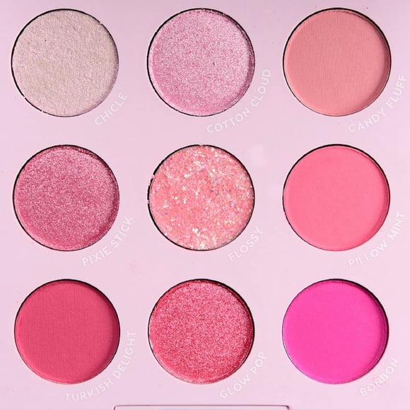 Paleta de sombras de ojos Colourpop ColourPOP CLOUD SPUN, 9 unidades