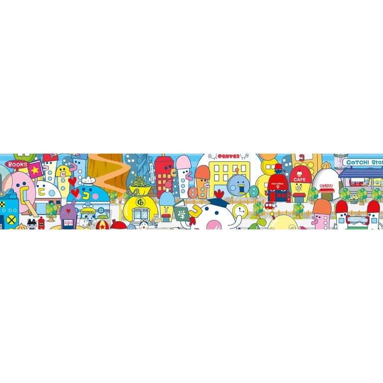 Ceaco Tamagotchi Town 300-PC Interlocking Jigsaw Puzzle for Adults