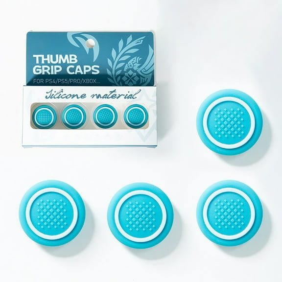 Joystick Cap for PS5/PS5 Pro/PS4/Xbox Game Controllers - Protective Gamepad Accessory-Blue