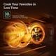 thumbnail image 4 of COSORI Air Fryer Tostador Horno Combo, 12 en 1 Airfryer Asador Horno de Convección Encimera, Hornear, Asar, Asar, Deshidratar, 134 Recetas y 4 Accesorios, 32QT, Plata, Acero Inoxidable, 4 of 5