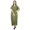 Dark Green, variant on Bimba Women Long Solid Kaftan Soft Cotton Beach Cover Up Caftan Maxi