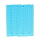 thumbnail image 3 of Raspador de crema para alisar pasteles, 4 piezas, peine para decorar pasteles, raspador de crema, muy recomendado, 3 of 12
