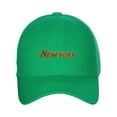 thumbnail image 2 of Daxton USA States Classic Structured Golf Dad Hat Cap, Kelly Hat New York, 2 of 4