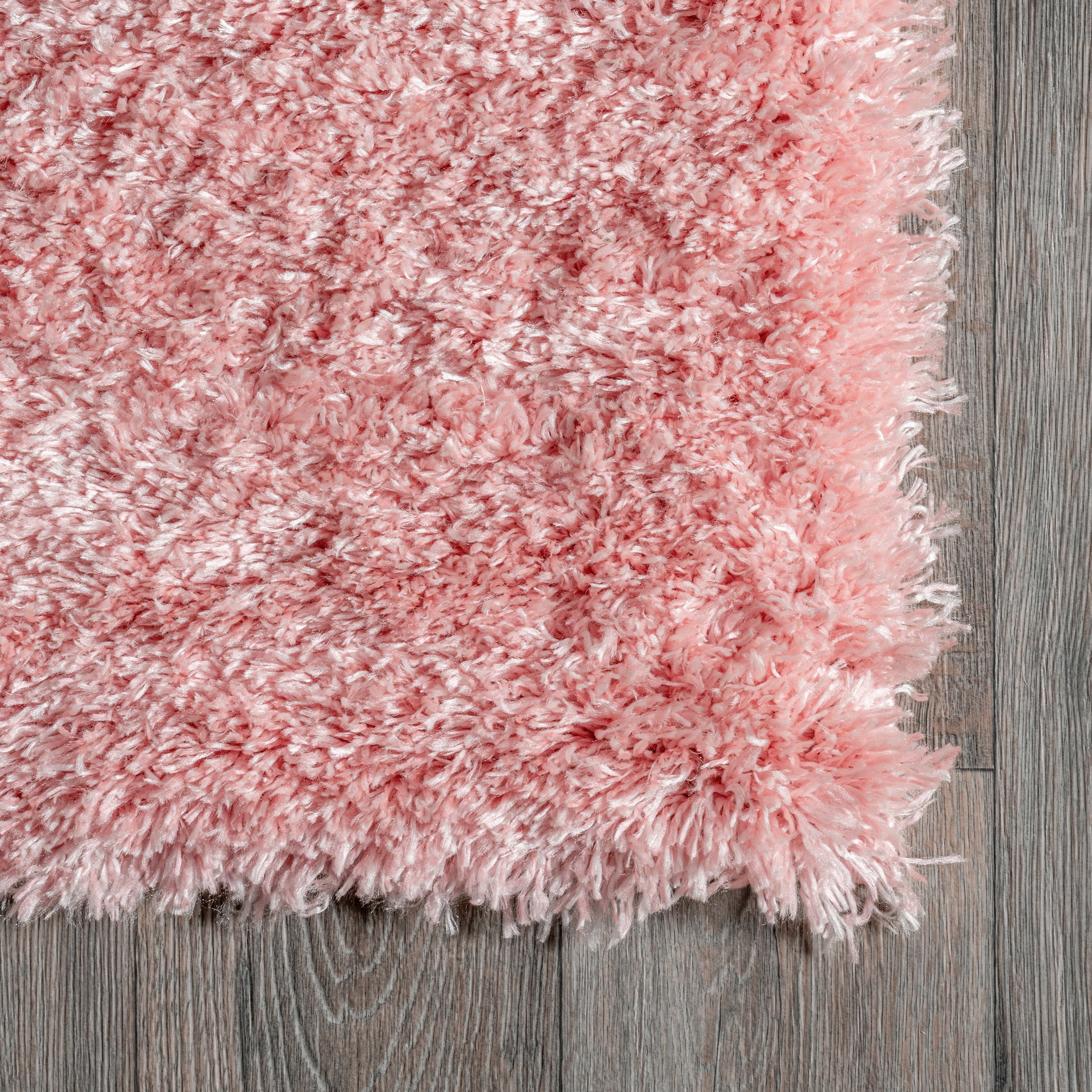 nuLOOM Soft & Plush Cloudy Shag Area Rug, 7' 10" x 10', Baby Pink