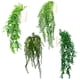 thumbnail image 5 of Yuarrent Paquete de 2 Plantas Artificiales Decoración Plantas Hojas Decorativas Hogar Interior Sala de estar Dormitorio Baño Balcón Conjuntos de muebles de sala de estar, 5 of 6