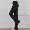 thumbnail image 3 of Womens Yoga Pants Straight Leg Comfy Drawstring Running Long Active Casual Sweatpants Casual Pants for Women for Work plus Size Womens Petite Pants Casual Pants Women Straight Leg Business Casual, 3 of 6