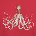 thumbnail image 3 of CafePress - Burgundy Octopus T Shirt - Men's Classic Graphic Cotton T-Shirt, 3 of 4