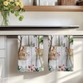 thumbnail image 7 of Spring Forest Animals Kitchen Towels Set of 2, Floral Botanical Trees Grey Wooden Absorbent Dish Towels for Kitchen, Microfiber Hand Towel, Quick Drying Tea Towel for Cleaning Decorative Dishcloths, 7 of 7