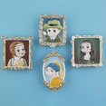 thumbnail image 1 of Cute Q-version of famous paintings by Van Gogh - Fridge magnet, 3D stereoscopic tile, creative personality, decorative, 1 of 5