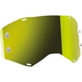 thumbnail image 2 of Yellow Chrome Scott USA Prospect Works Replacement Goggle Lens Dirt Bike Motocro, 2 of 2