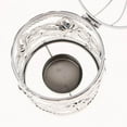 thumbnail image 2 of facefd Electroplated Metal Birdcage Shape Tea Light Candle Holder E-Silver, 2 of 8