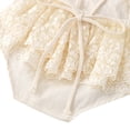 thumbnail image 4 of WIBACKER Infant Baby Girl Ruffle Lace Backless Tutu Romper Photography Birthday Clothes, 4 of 7