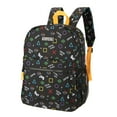 thumbnail image 5 of Aeropostale  Backpack for School, College, and Travel， Water Resistant Bookbag Black Game, 5 of 5