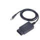 thumbnail image 2 of Escáner OB, ELM327 USB OBDII Diagnóstico USBEL Herramienta de escaneo EL Tester Construido para durar, 2 of 10