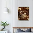 thumbnail image 3 of COMIO Kitchen Canvas Wall Art for Dining Room - Canvas Prints for Coffee Themed Kitchen Coffee Bean Coffee Cup Coffee Machine Canvas Prints Coffee Wall Decor for Kitchen Dining Room Wall Decorations, 3 of 4