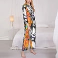 thumbnail image 3 of Goofa Fishing Bass Printed Women’s 2 Piece Pajama Set Super,Pajamas Women's Long Sleeve Sleepwear Soft Button Down Loungewear Pjs Lounge Set Nightwear-Large, 3 of 7