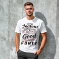 thumbnail image 2 of Don't Be Jealous Tee - Funny Forty Birthday T-Shirt for Men - 40th Birthday Gift for Men, 2 of 4