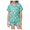 p-53Purple152, variant on CAIVO Kids Christmas Classic Print 2 Piece Pajama Sets Button Down Lapel Collar Short Sleeve Shirts Tops & Shorts Nightwear
