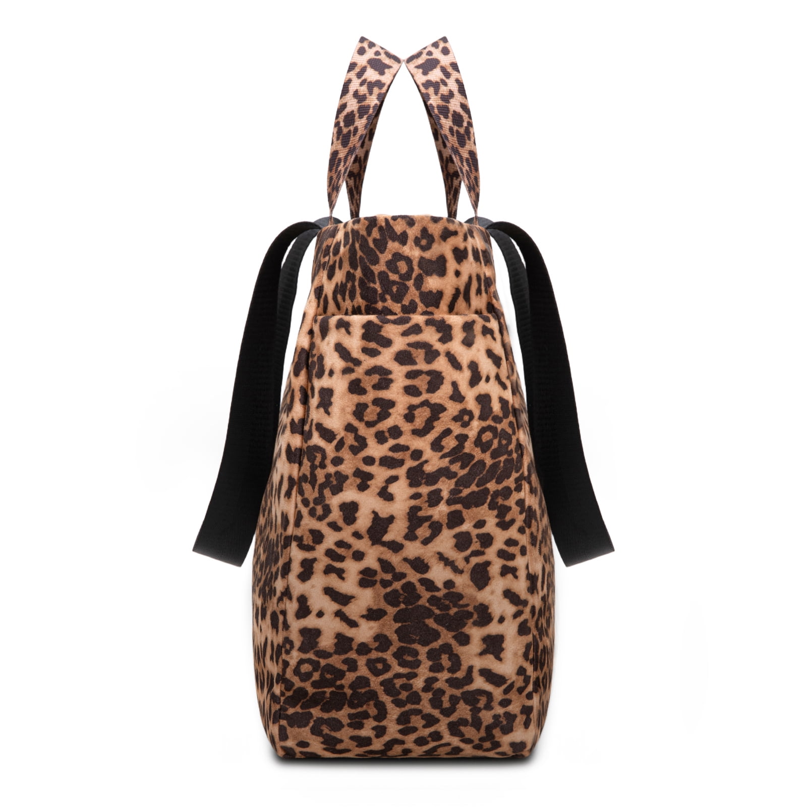 Wrangler Large Tote Bag for Women Designer Leopard Print Purse for Travel Work Gym, Leopard