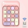 thumbnail image 4 of 2.4G  Numeric Keyboard,Stable Connection Up to 10M,Quiet Typing,12 Months Battery Life,18 Key Design with Backspace Key, 4 of 8