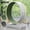 Green, variant on 33" Large Cat Exercise Wheel - Indoor Carpeted Cat Treadmill for Fitness, Durable Plastic Frame, Grey/Blue/Green