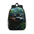 thumbnail image 1 of Disketp Realistic Style Colorful Wolf A Mochila Escolar de 15 Pulgadas, Mochila Ligera para Estudiantes, Viajes y Trabajo, Cómoda y Resistente para el Uso Diario, 1 of 6