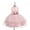 Pink, variant on Godderr Kids Toddler Girls Flower Princess Dress Princess Dress Fluffy Formal Dress Mesh Dress Flower Baby Performance Dress,Little Girls Party Wedding Formal Dresses