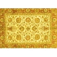 thumbnail image 1 of Ahgly Company Indoor Rectangle Oriental Yellow Traditional Area Rugs, 7' x 9', 1 of 4