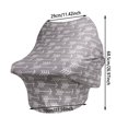 thumbnail image 2 of Towel for Versatile Use - Stroller Cover Breastfeeding Scarf for Baby Car Seat Covers and Stroller Cover Ideal for Moms, 2 of 7