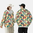 thumbnail image 4 of Gaeub Retro With Joysticks Men's and Women's UPF 50+ Long-Sleeved Sun Protection Clothing, Fishing Shirt Long Sleeve Zip-Medium, 4 of 7